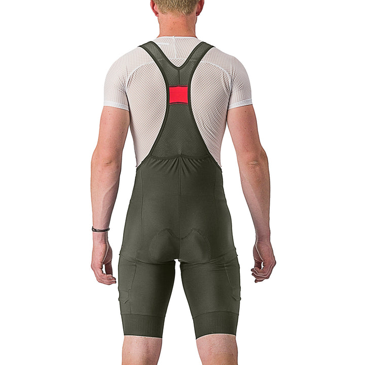 Castelli Unlimited Cargo Bib Liner Shorts Deep Green