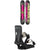 Rome Artifact Snowboard + Crux SE Snowboard Bindings