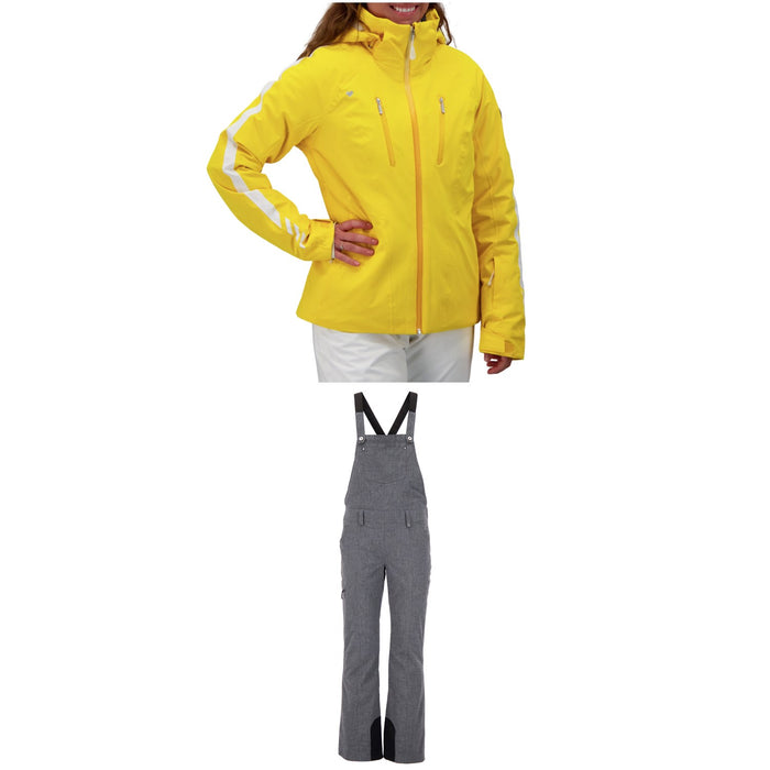 Obermeyer Nova Jacket + Malta Bib Overalls - Women's 2022