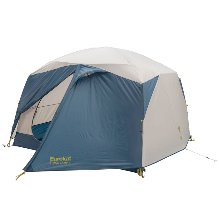 Eureka Space Camp 4 Person Tent Legion Blue/Dawn Blue/Moss
