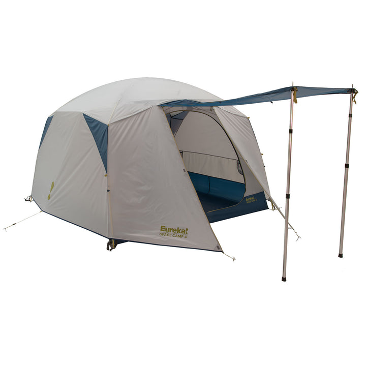 Eureka Space Camp 4 Person Tent Legion Blue/Dawn Blue/Moss