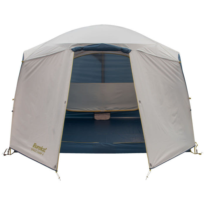 Eureka Space Camp 4 Person Tent Legion Blue/Dawn Blue/Moss