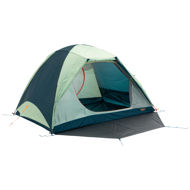 Eureka Kohana 4 Person Tent Legion Blue/Quiet Green/Jaffa Orange