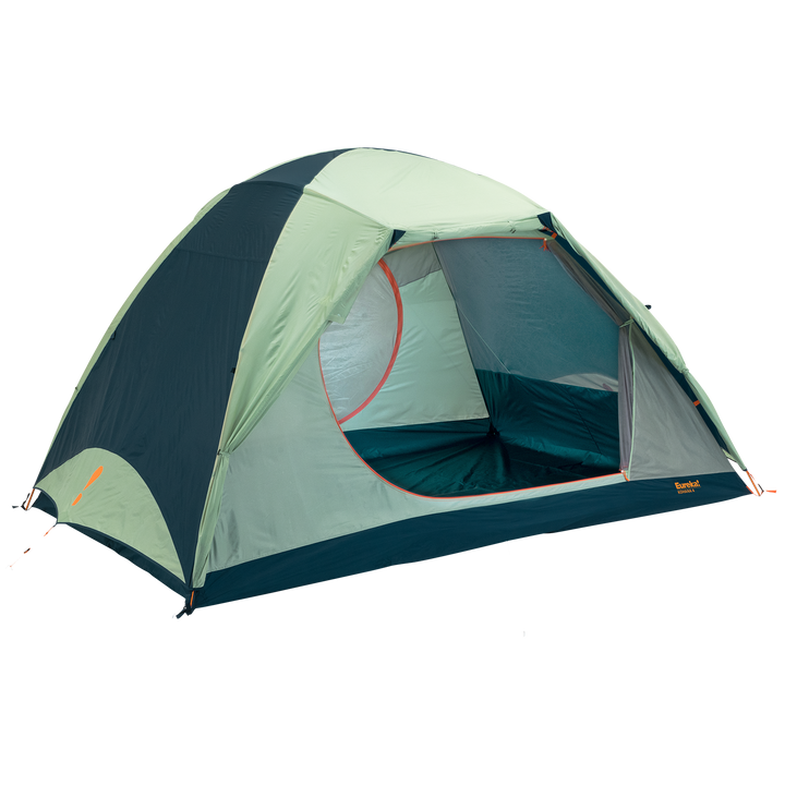 Eureka Kohana 4 Person Tent Legion Blue/Quiet Green/Jaffa Orange