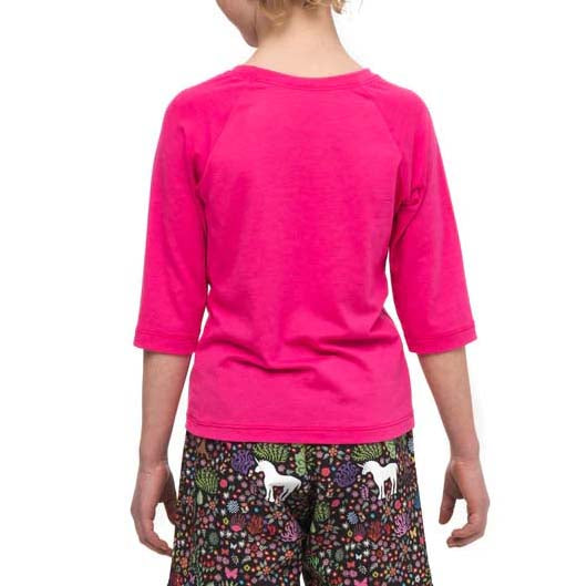 Shredly Littles Raglan - Girls' Flamingo