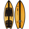 Glossy Black / Bamboo