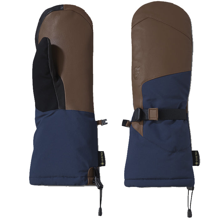 Outdoor Research Carbide Sensor Mittens Naval Blue/Saddle