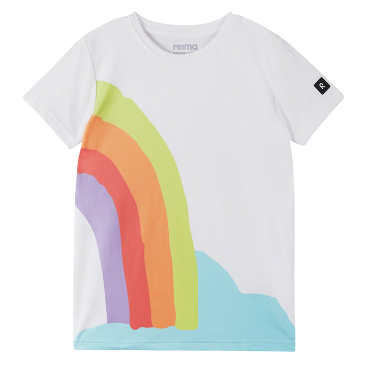 Reima Vauhdikas T-Shirt - Kids' Off-White Rainbow