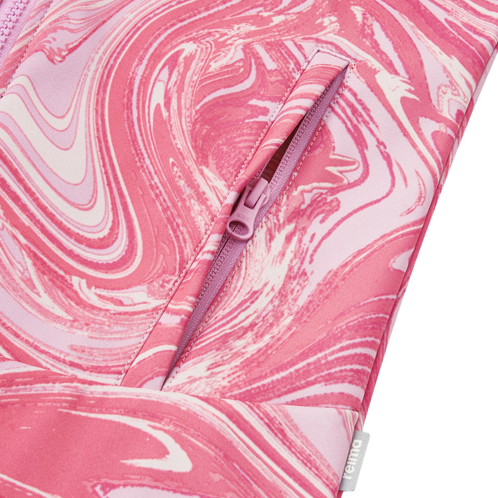 Reima Kouvola Softshell Jacket - Girls' Classic Pink