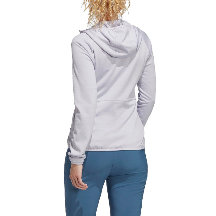 Adidas Terrex Tech Fleece Light Hooded Jacket - Women's Silver Dawn