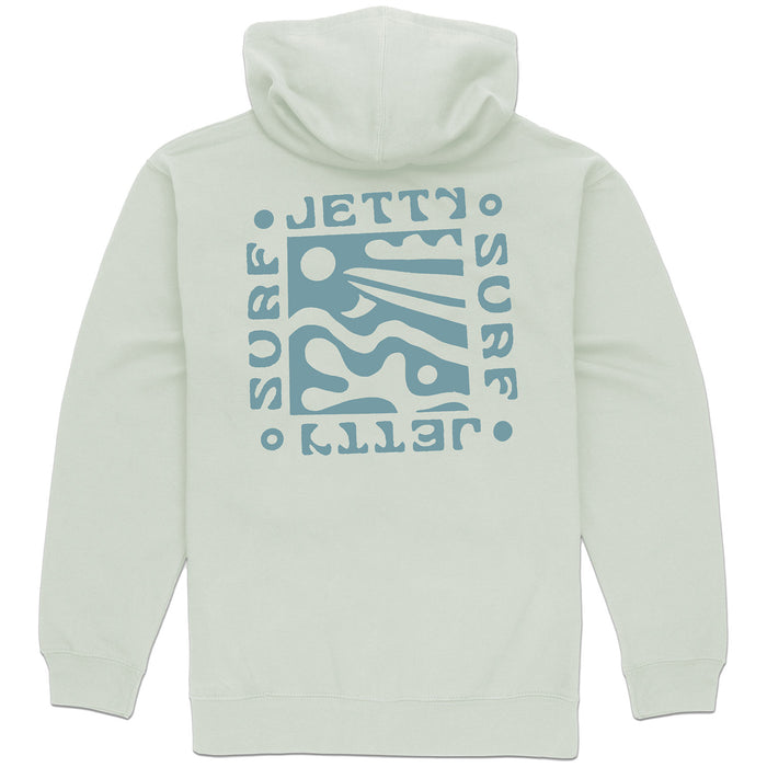 Jetty Hazy Hoodie - Men's Lime