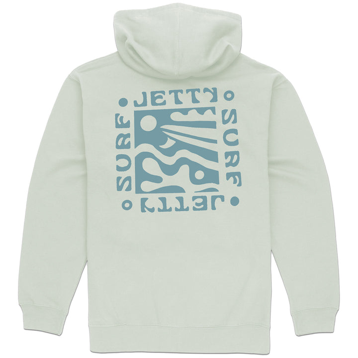 Jetty Hazy Hoodie - Men's Lime