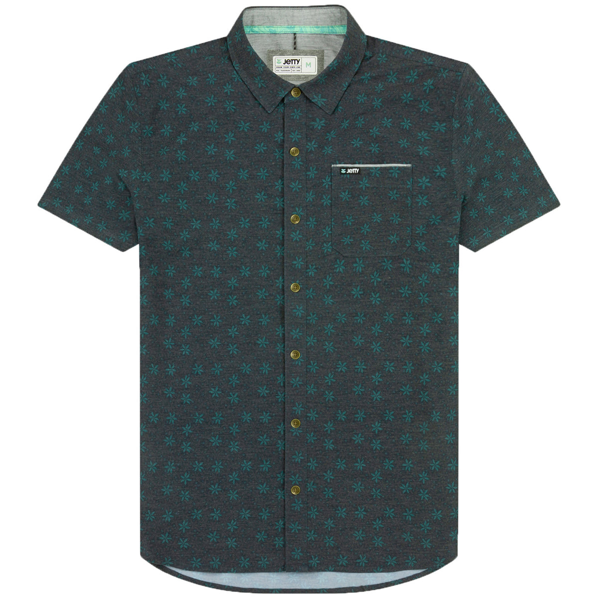 Jetty Garwood Woven Short - Men's Graphite