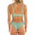 Jetty Claire Bikini Top - Women's Green