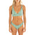 Jetty Claire Bikini Top - Women's Green