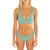Jetty Claire Bikini Top - Women's Green