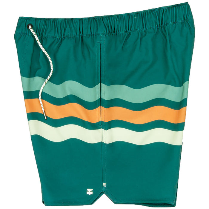 Jetty Bayside Poolshorts - Men's Teal