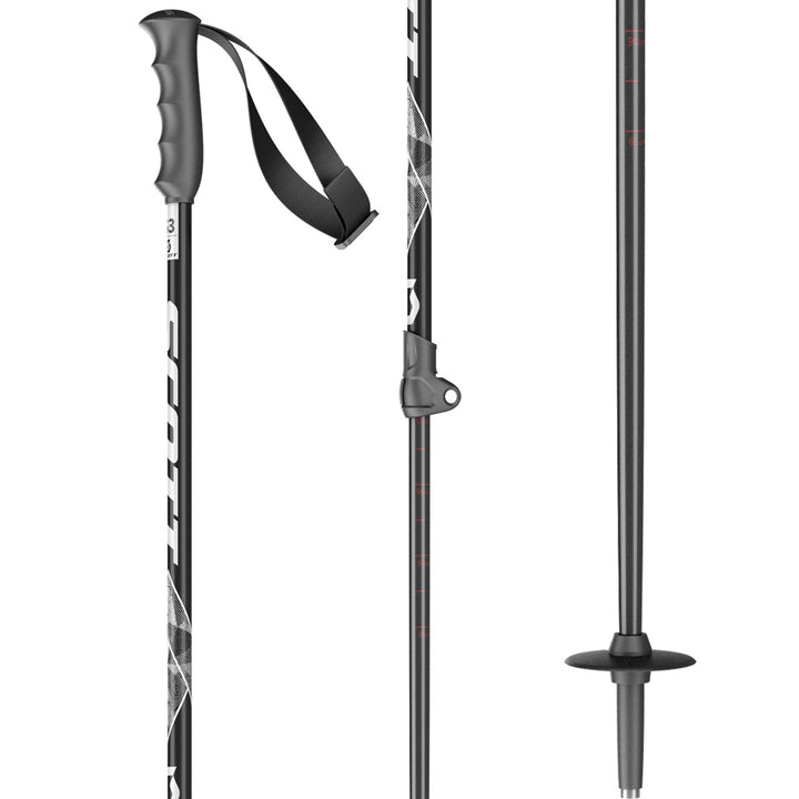 Scott Firstguide Jr Adjustable Ski Poles - Toddlers' 2021 Black