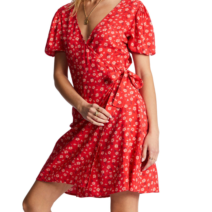 Billabong Hot Tropics Dress - Women's Bright Poppy