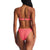Billabong Summer High Hike Bikini Bottom - Women's Coral Crush