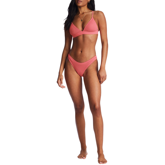 Billabong Summer High Hike Bikini Bottom - Women's Coral Crush