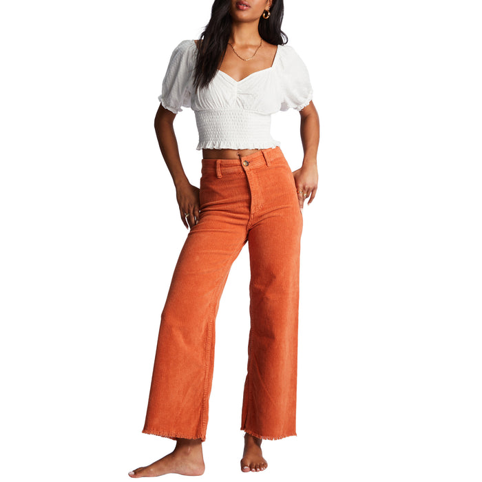 Billabong Free Fall Cord Pants - Women's Brick