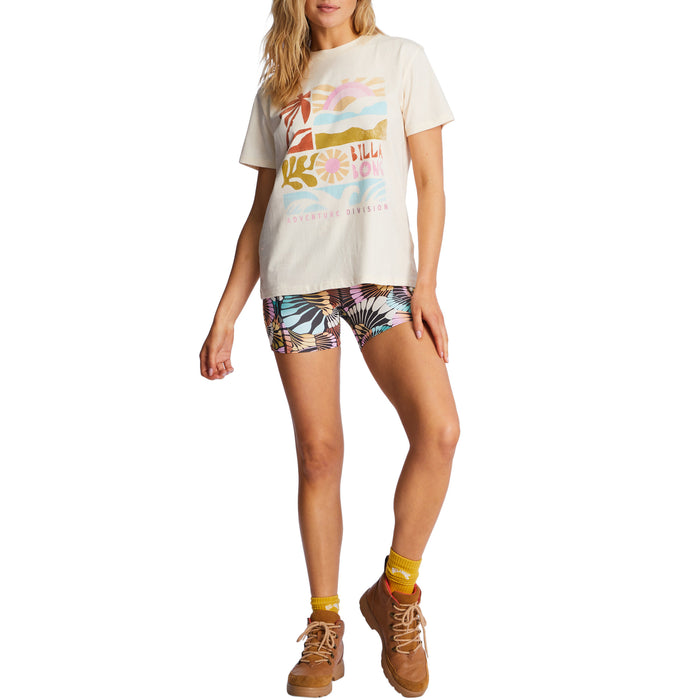 Billabong A/Div Short-Sleeve T-Shirt - Women's White Cap