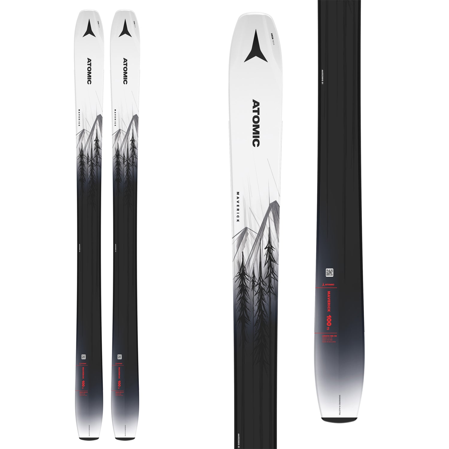 Atomic Maverick 100 Ti Skis 2024 – evo
