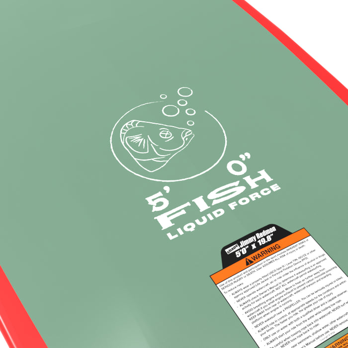 Liquid Force Fish LTD Wakesurf Board 2023