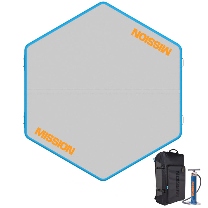 Mission Reef Lite Inflatable Hexagon Water Lounge