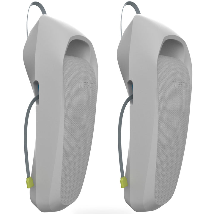 Mission Sentry Boat Fender - Pair Risk Averse Grey