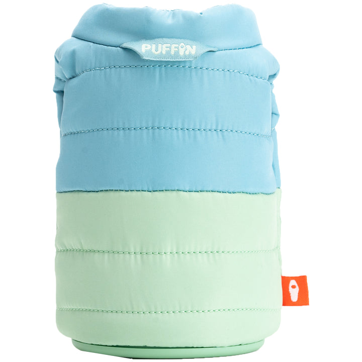 Puffin The Puffy Vest Koozie Seafoam/Crater Blue