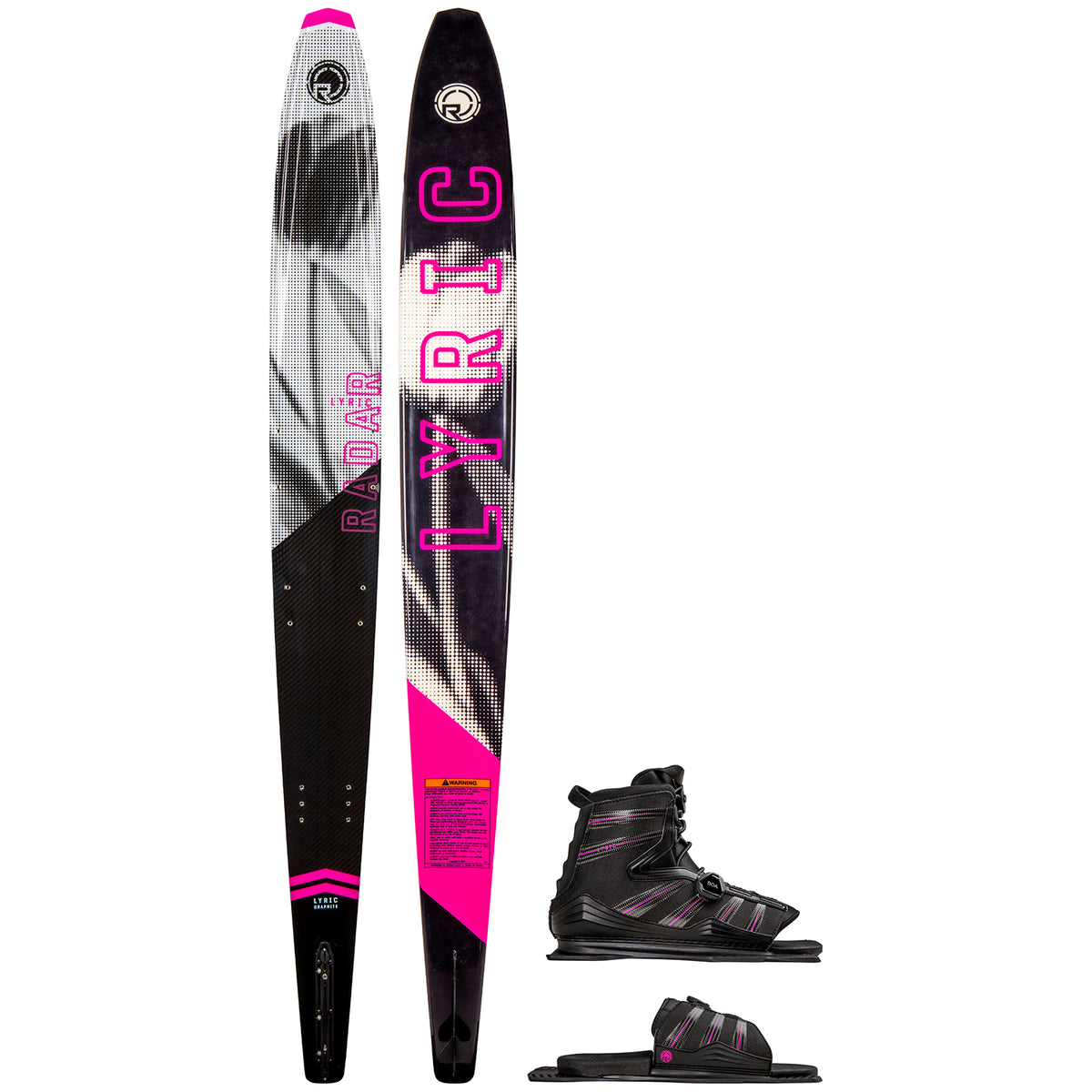 Radar Lyric Graphite Slalom Ski + Boa Lyric & ARTP Bindings - Women's