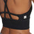 Vuori Long Line Elevation Bra - Women's Black Heather
