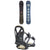 Arbor Foundation Snowboard + Hemlock LTD Snowboard Bindings 2023