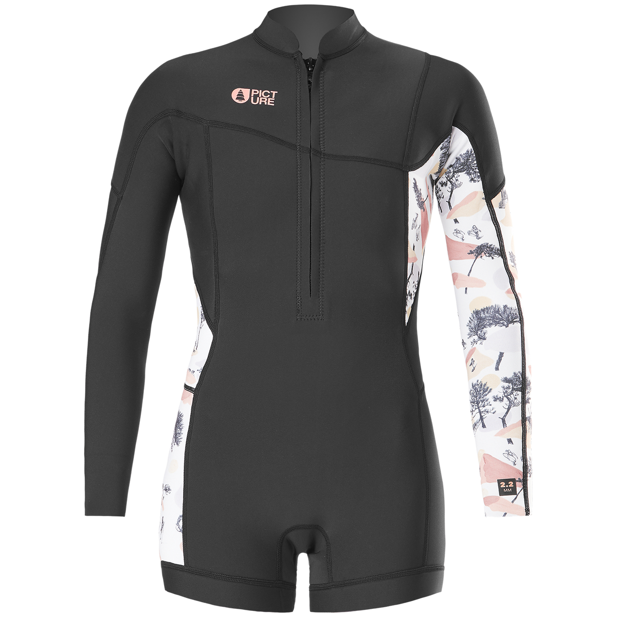 Picture Organic 2/2 Meta Long-Sleeve Front Zip Springsuit - Women's Plya