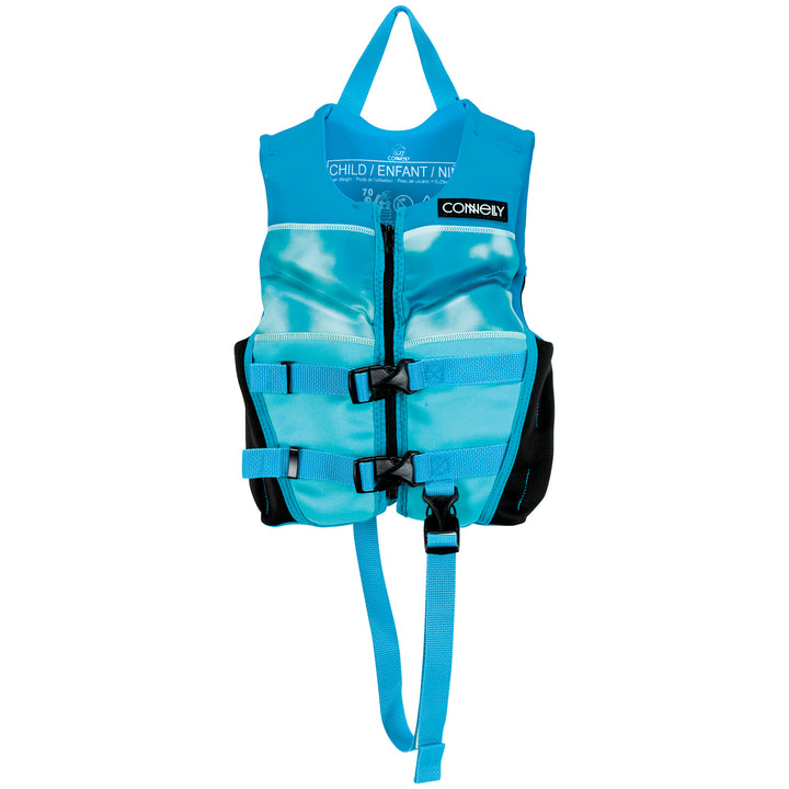 Connelly Child Classic Neo CGA Wakeboard Vest - Toddler Girls' 2024 Light Blue