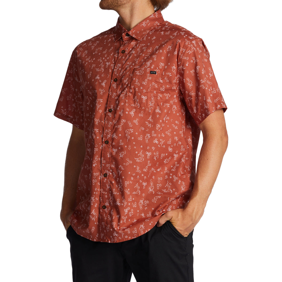 Billabong Sundays Mini Short-Sleeve Shirt Red Clay