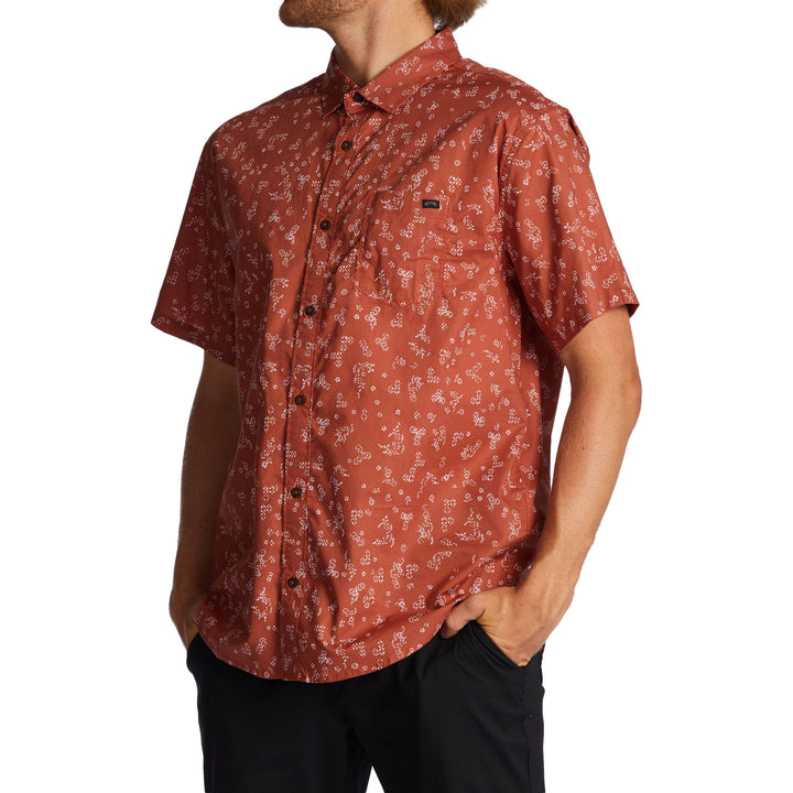 Billabong Sundays Mini Short-Sleeve Shirt Red Clay