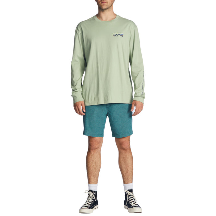 Billabong Length Long-Sleeve T-Shirt - Men's Light Sage