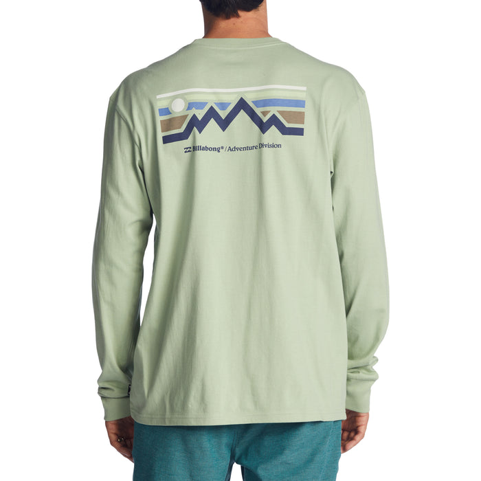 Billabong Length Long-Sleeve T-Shirt - Men's Light Sage