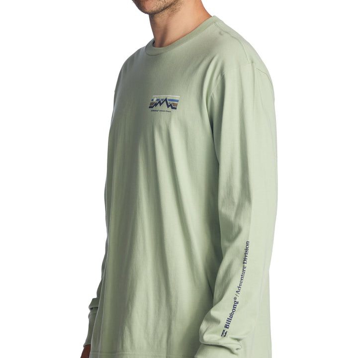 Billabong Length Long-Sleeve T-Shirt - Men's Light Sage