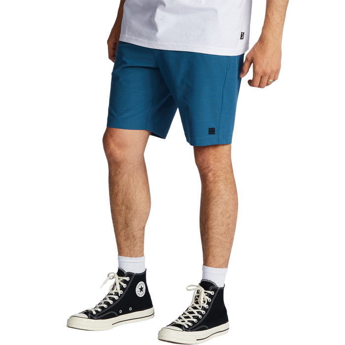 Billabong Crossfire Slub Shorts - Men's Deep Blue