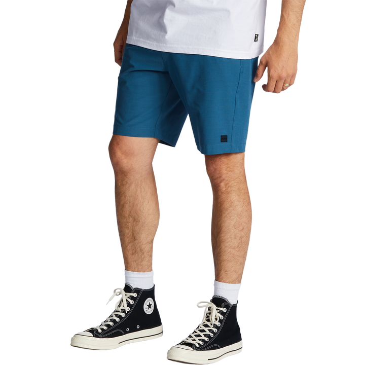 Billabong Crossfire Slub Shorts - Men's Deep Blue