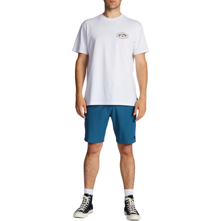 Billabong Crossfire Slub Shorts - Men's Deep Blue