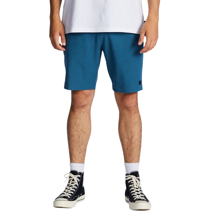 Billabong Crossfire Slub Shorts - Men's Deep Blue