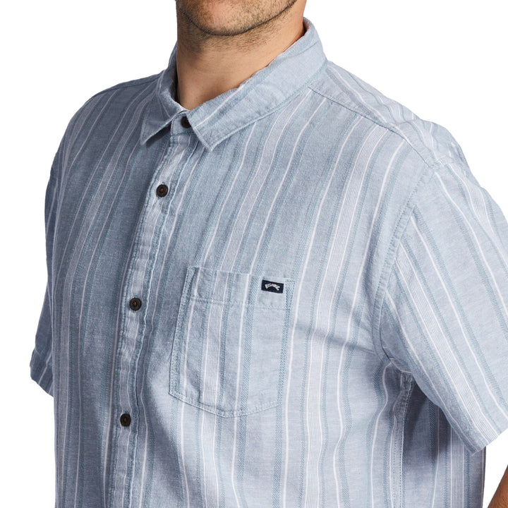 Billabong Daily Shirt - Men's Washed Blue