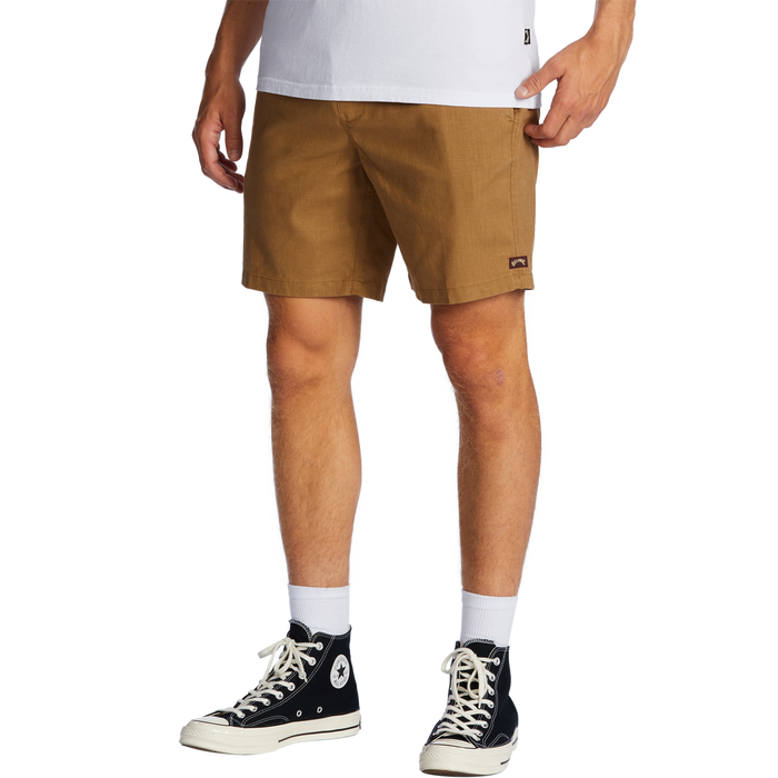 Billabong Surftrek Hemp Elasticized Shorts - Men's Ermine