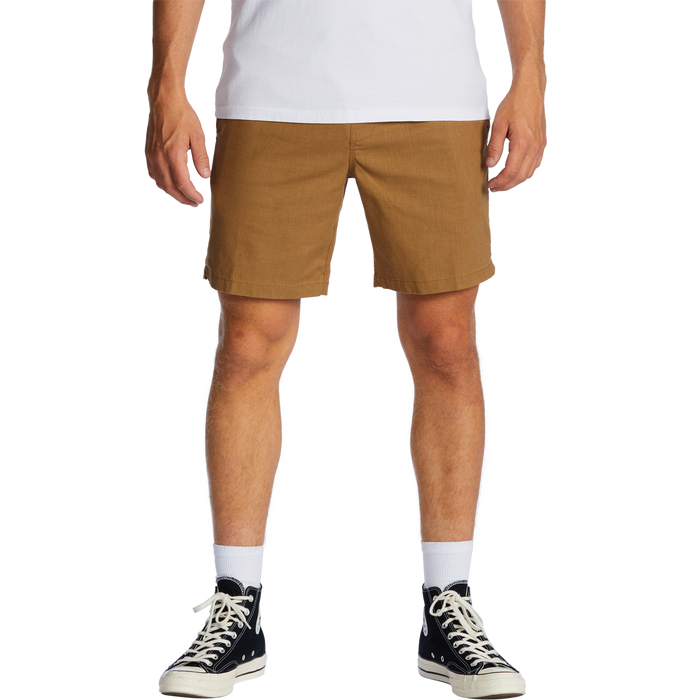 Billabong Surftrek Hemp Elasticized Shorts - Men's Ermine