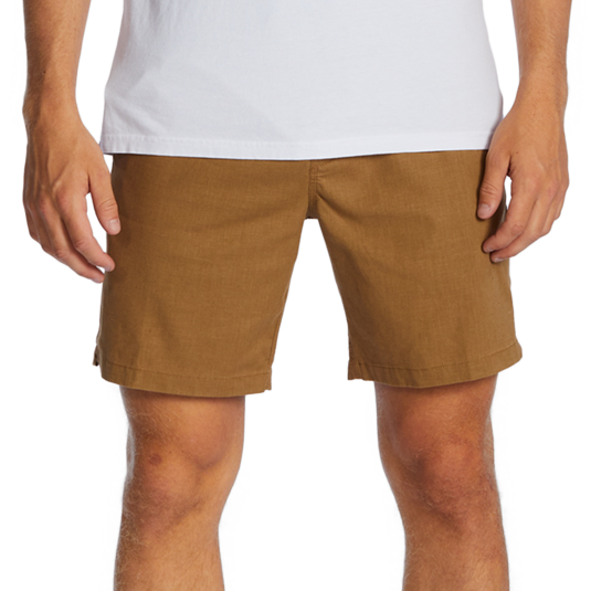 Billabong Surftrek Hemp Elasticized Shorts - Men's Ermine